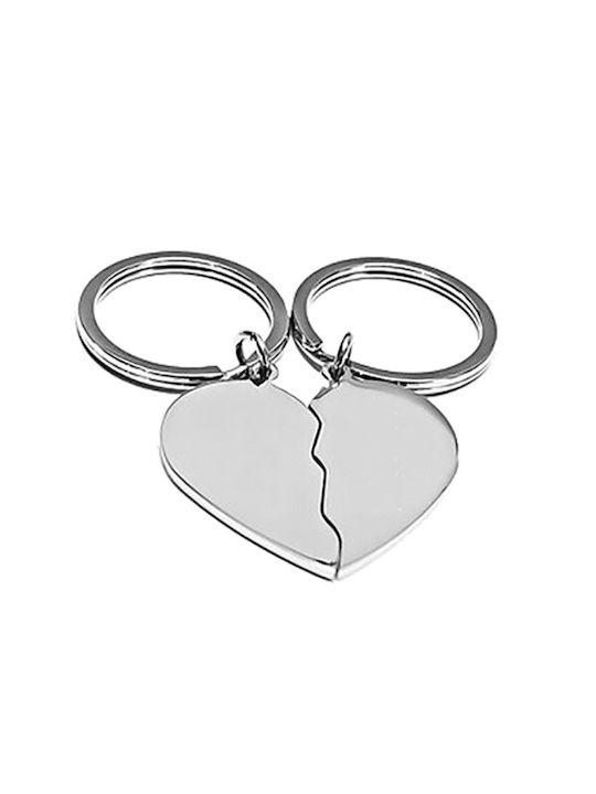 Basi Keychain Metallic Silver