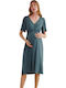 Monamise Nightgown Maternity & Nursing Green