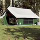 vidaXL Σκηνή Camping Πράσινη για 5 Άτομα 353x248x210εκ.