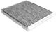 Cabin Air Filter Opel Meriva 1.6 16v 2003-2006 Corteco 21652995