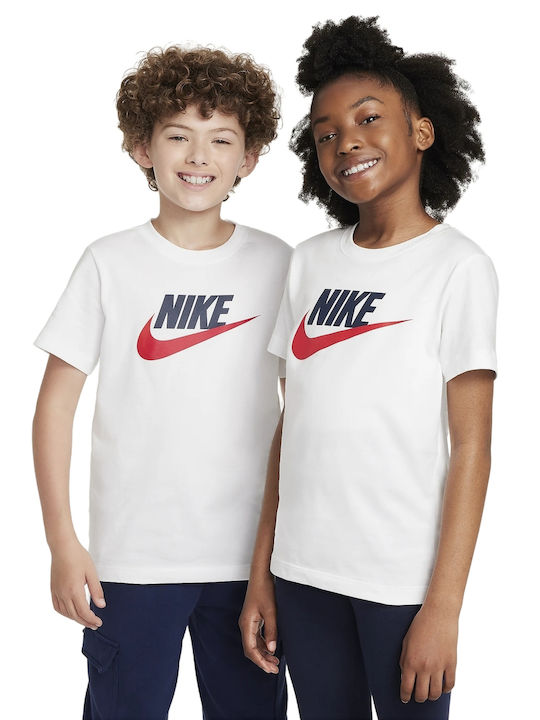 Nike Kinder-T-Shirt Weiß FUTURA