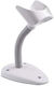 Zebra Schwanenhals-Intellistand für Barcodescanner Weiß für Symbol DS4308 DS8108 Zebra DS2208 DS4608 DS8108 20710430BR