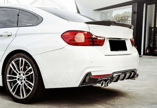 Cedauto Spoiler Auto Rückseite Kompatibel mit Renault Coupé Mini Cabrio BMW Serie 4 / F32 / M4 Hyundai Coupé 2014-2020