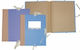 Exas Paper Folder with Ribbon for Paper A4 Blue