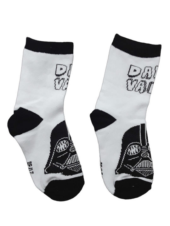 Disney Kids' Socks White