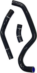 Silikonschlauchkit Yamaha XT660 R X Z 2004-2014 Schwarz