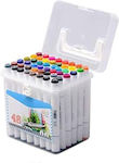 Ζωγραφικής Marker Colorful Mark Pen 48Stück