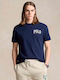 T-shirt Μπλε Σκούρο