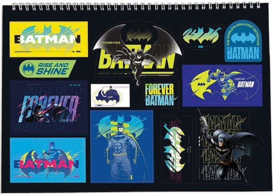 Graffiti Bloc de Desen Batman A4 21x29.7cm 1buc