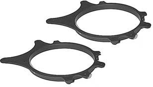 Car Speaker Adapter Rings Code 20.479 Bmw Series 3 E30 1984-1991 Rear 130mm