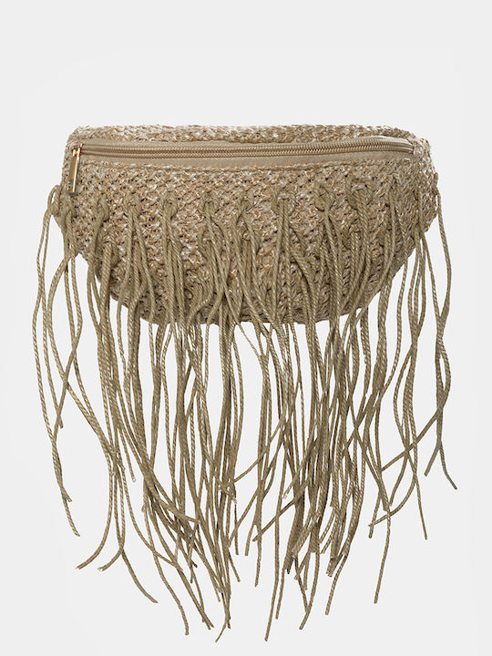 Damentasche Schultertasche Beige