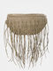 Damentasche Schultertasche Beige