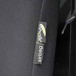 Set Umbrella Seat Covers Vw Polo V 2010-2017 Split Bench L-shaped Headrests