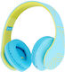 PowerLocus P2 Wireless/Wired Over Ear Kids' Hea...