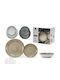 ArteLibre White Ceramic Dinnerware Set 18pcs