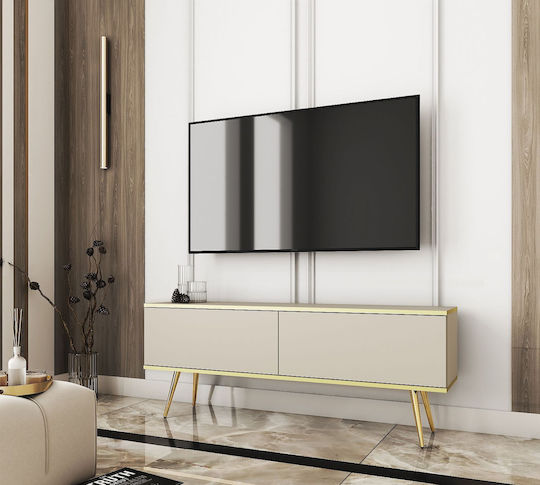 TV-Ständer Oro Beige + Gold M135xT53xH32cm P_Oro_STV_Bz+GL