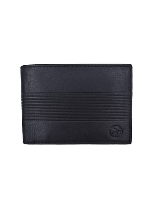 Daston Men's Leather Wallet with RFID Black