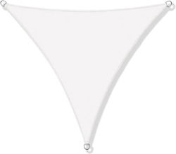 AIO Factory Триъгълен Shade Sail Бял 3м AIO Factory Триъгълен Shade Sail Бял 3м