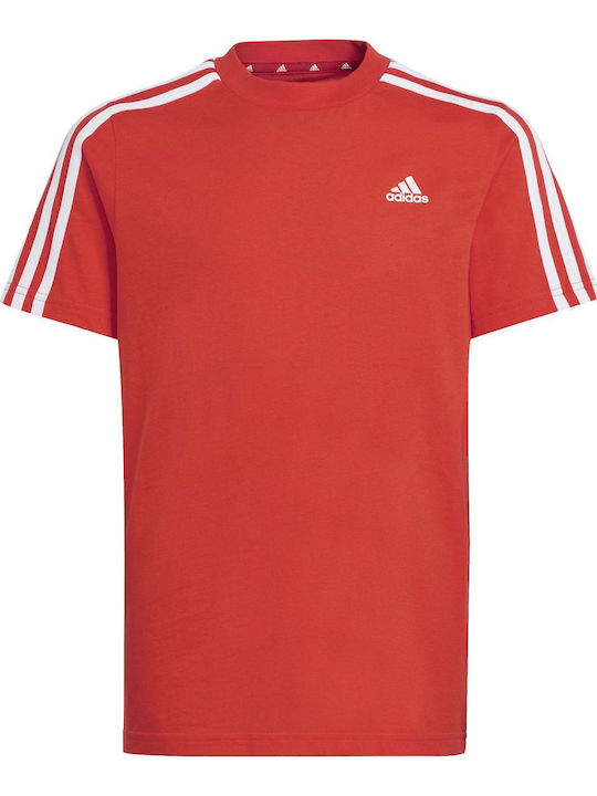 adidas Παιδικό T-shirt Πορτοκαλί Essentials 3-S...