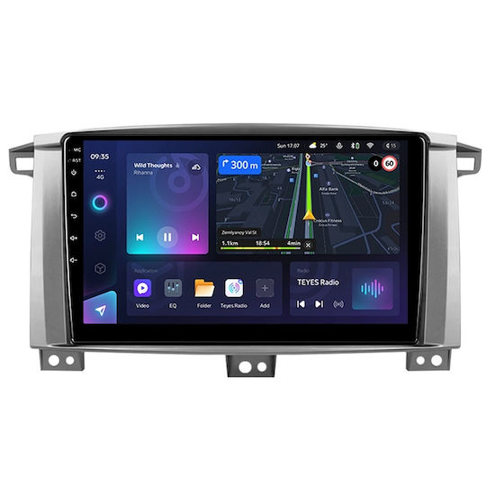Teyes Sistem Audio Auto pentru Toyota Croazieră pe uscat Lexus Magazin online 2002-2007 (Bluetooth/USB/WiFi/GPS/Apple-Carplay/Android-Auto) cu Ecran Tactil 9"