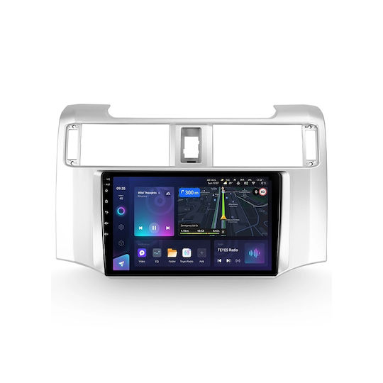 Teyes Car Audio System for Toyota 4-Runner 4755 (Bluetooth/USB/WiFi/GPS/Apple-Carplay/Android-Auto) with Touch Screen 9"