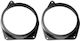 Car Speaker Adapter Rings Code 20.442 Seat Cordoba 1993-2002 Front 165mm