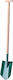 Kadax Shovel with Wooden Shaft 116cm