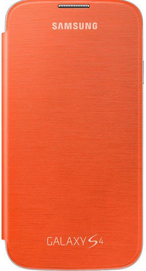 Samsung Flip Cover Buchen Sie Orange (Galaxy S4)