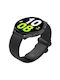 Silikonarmband mit gleichfarbiger Schließe für Huawei Watch 4 46mm Watch 4 Pro 48mm Schwarz