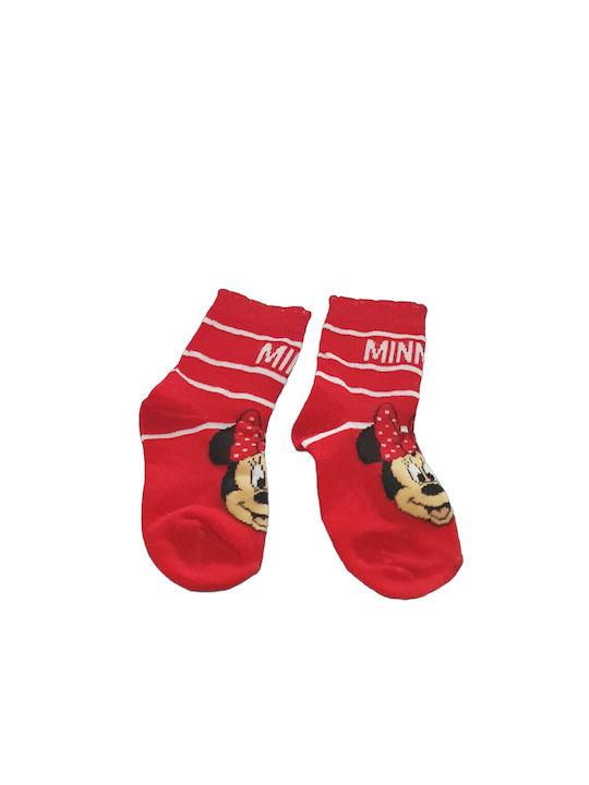 Disney Kids' Socks Red