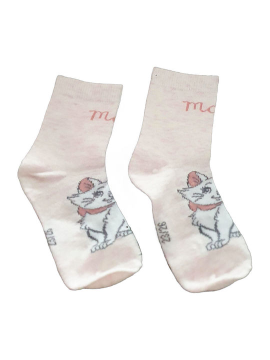 Disney Παιδικές Κάλτσες Marie Pink Pink