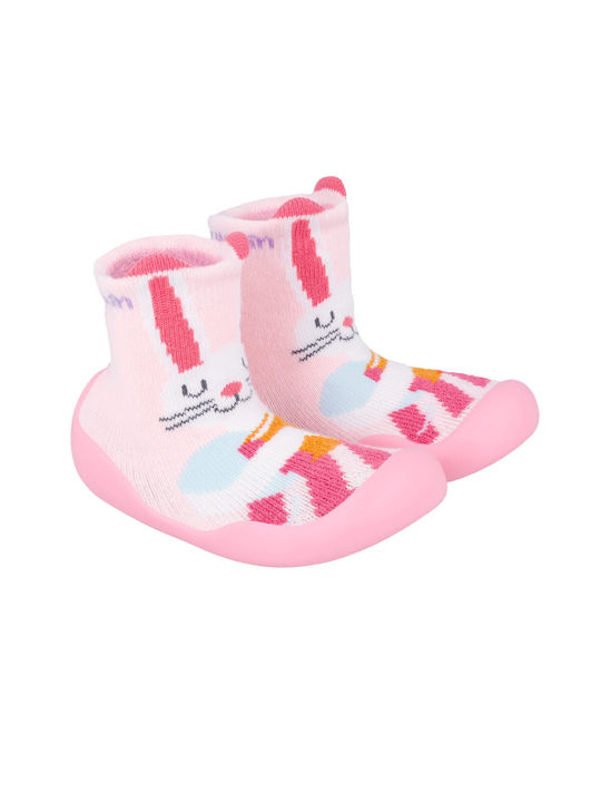 Garvalin Kids' Slipper Socks Pink