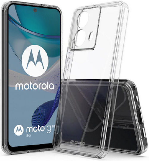 Crong Back Cover Plastic Transparent (Moto G53)