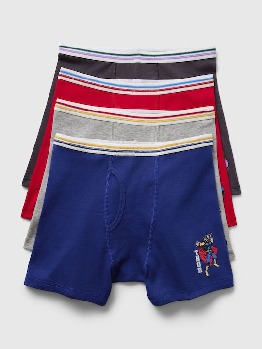 GAP Set Kinder Boxershorts Grün 4Stück