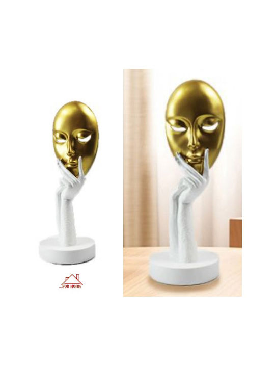 Bunte Polyresin-Dekorationsfigur 15x7x23cm Forhome 400513 Zuhause