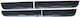 Door Sill Car Sideways Compatible with Volkswagen T6 Ford Ranger 2012-2022
