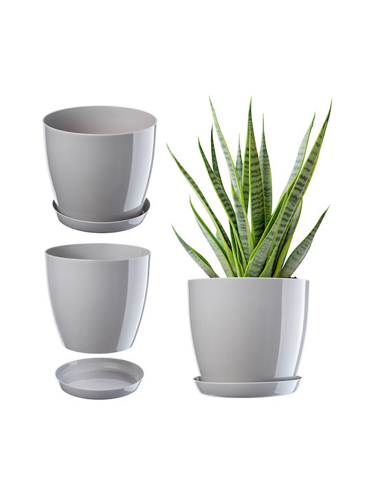 Kadax Flower Pot in Gray Color 135587