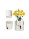 Kadax Flower Pot in White Color 148999