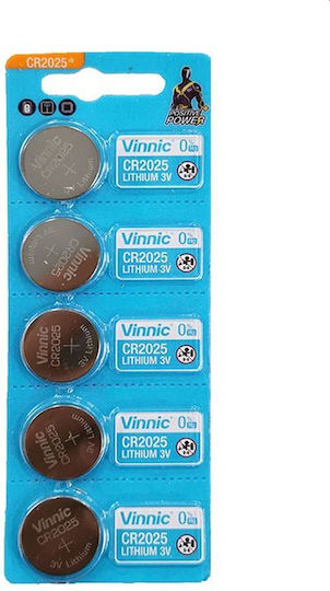 Vinnic Baterie Litiu pentru ceasuri CR2025 3V 1buc
