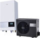 Midea Single Phase Heat Pump 10kW 60°C Monoblock
