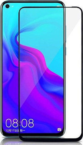 Закалено стъкло за цялото лице Черен (Honor 20 Pro)