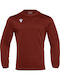 Salzach Long Sleeve Athletic Blouse Cardinal