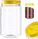 Kadax Βαζάκι Πλαστικό με Καπάκι 2000ml