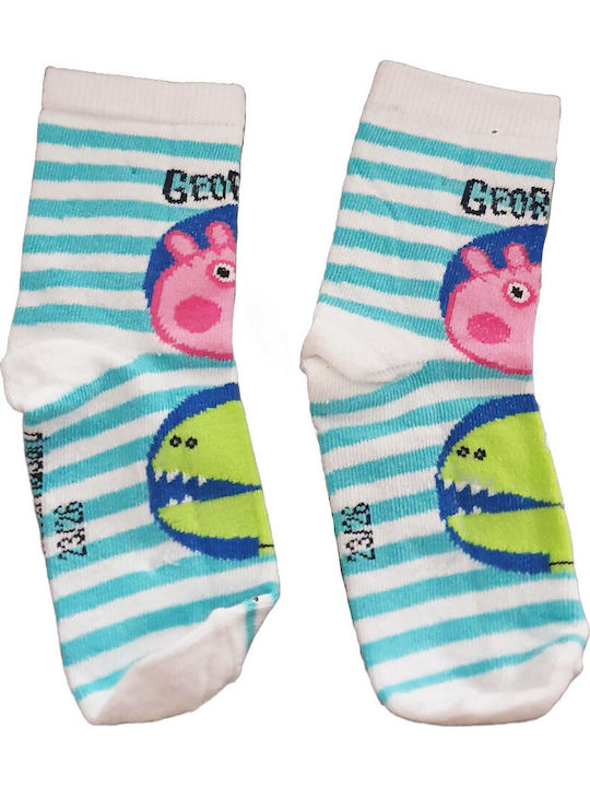 Peppa Pig Παιδικές Κάλτσες Lime