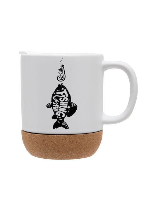 Koupakoupa Fishing Is Fun Mug 330ml