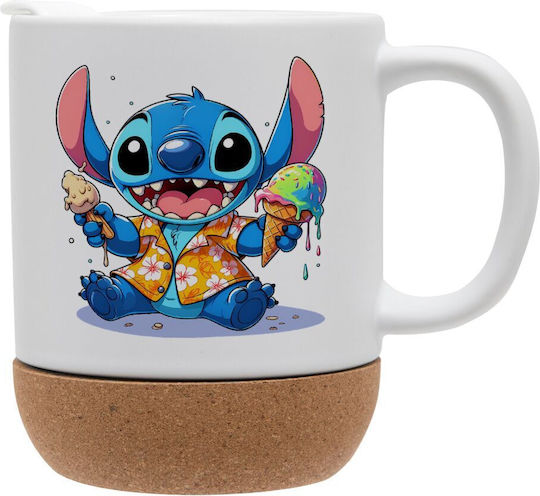 Koupakoupa Mug Ceramic with Lid 330ml
