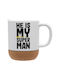 Koupakoupa He Is My Superman Mug Ceramic with Lid Red 330ml