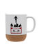 Koupakoupa Running Up That Hill Cană Ceramică cu Capac 330ml