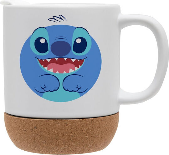 Koupakoupa Becher Keramik mit Deckel Blau 330ml