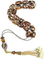 Roloi Komboloi Perle de îngrijorare Amber de lungime 35buc Multicolor Roloi Komboloi Perle de îngrijorare Amber de lungime 35buc Multicolor